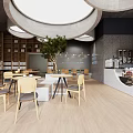Modern Cafe 3d model