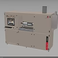 JTI 200 Industrial Processing Machine With Beige Body Control Panel Display Screen And Cylindrical Drum