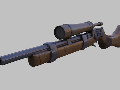 Modern Guns 3d model Modern Guns 3d model