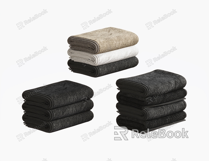 Modern towel model