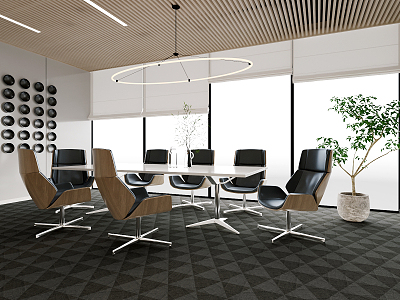 Modern Meeting Room Meeting Table and Chair model