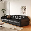 Double sofa 3d model