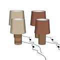 Modern table lamp 3d model