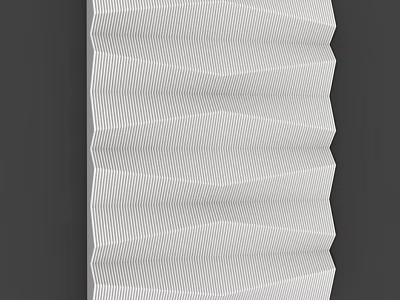 Modern Interior Wall Paneling With Striped 3D Textured Design For Home Decor 3d model