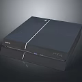 Sony PS4 Gaming Console With Sleek Black Design And Modern Features