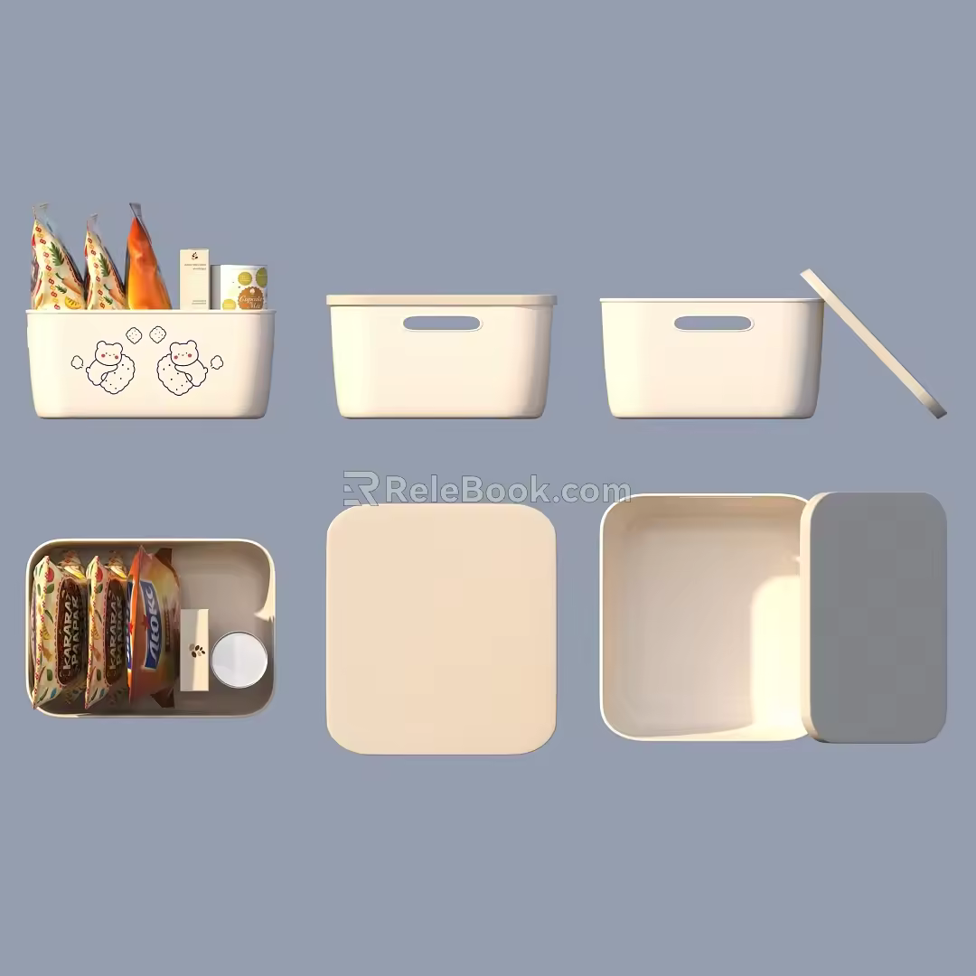 Storage Box Storage Box Toolbox 3d model