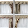 Curtains 3d model