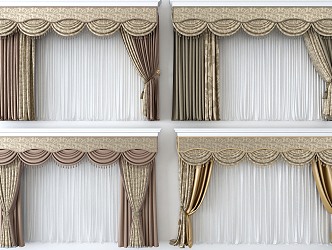 Curtains 3d model