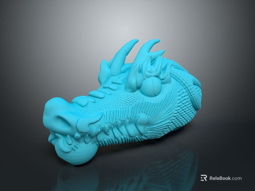 Cartoon style coral water dragon bait tap creature water monster fantasy creature creature feature mythical creature texture