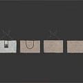 Handcrafted Carved Cubes With Intricate Lines And Light Brown White Patterns