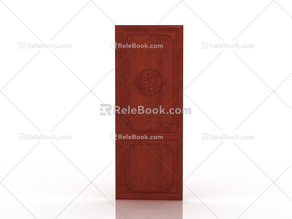 Jane European Wardrobe Door 3d model