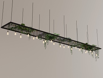 Plant ceiling 3d model