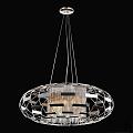 Modern Italian Light Luxury Crystal Chandelier Metal Chandelier Glass Chandelier 3d model