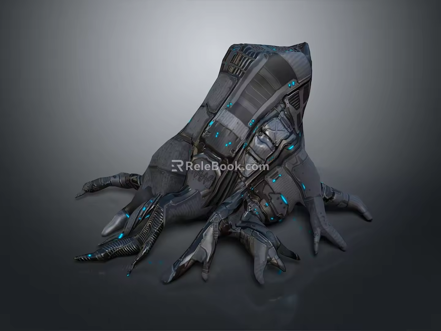 Mech Warrior Mech Soldier Machine Battlearm Mechanical Battlearm Machine Fighter Robot 3d model