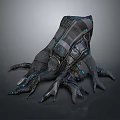 Mech Warrior Mech Soldier Machine Battlearm Mechanical Battlearm Machine Fighter Robot 3d model