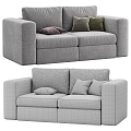 Collin 2-piece sofa 3d model