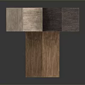 Wooden Cubes Decor With Different Wood Tones Combined For Home Accessory