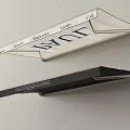 Stylish Outdoor Awning With Canvas Material And Metal Frame For Cafe Restaurant