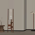 Floor lamp combination 3d model