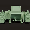 Heavy Duty Industrial Compressor With Robust Construction And Efficient Piping System