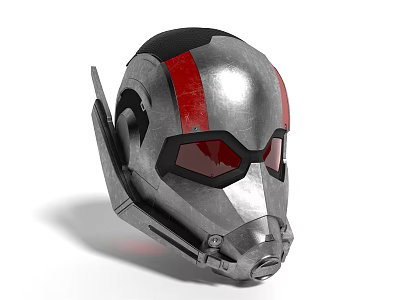 Modern Style Toy Helmet Decorative Ornaments Ant-Man Mask Decorative Ornaments Handset 3d model