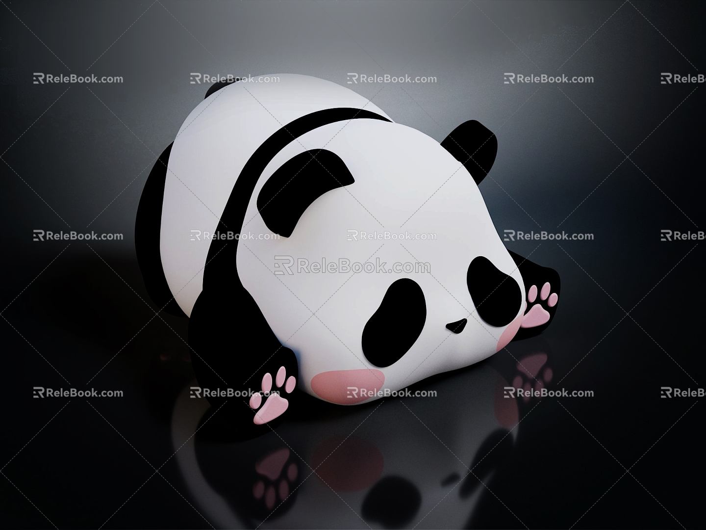 Panda Animal Cartoon Panda Animation Panda Animation Panda Cartoon Character Cartoon Animal 3d model