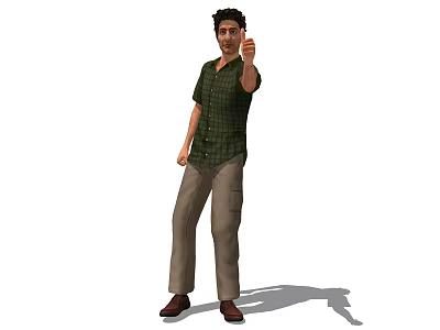 SU model character model residential area design landscape character model design SU character character background 3d model