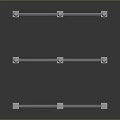 Brick Pillar Iron Railings 3D Model With White Top Decorations