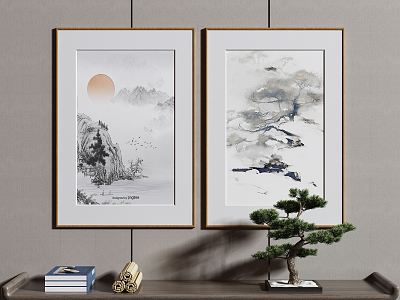 New Chinese Decorative Painting model