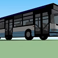 Modern Bus 3d model