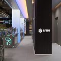 Modern Internet Cafe Interior With Comfortable Gaming Chairs And High Speed Computers