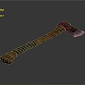 Handcrafted Axe With Wooden Handle And Steel Head As Outdoor Chopping Tool