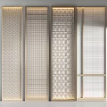 Modern partition 3d model