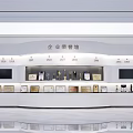 Elegant Enterprise Honor Wall Interior Displaying Awards Trophies And Years