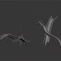 Building Metal Structural Components With Curved Architectural Design And Modern Parts