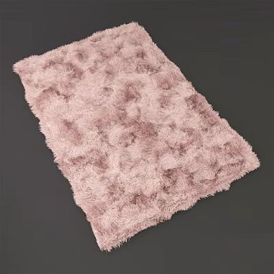 modern square carpet 3d model