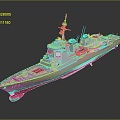 Ship Ship Warship Warship 3d model