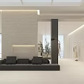 Modern Clothing Store Interior With Fashion Displays And Bright Lighting Fixtures