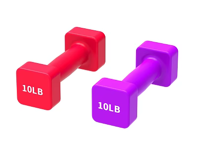 Dumbbell Fitness Equipment Yoga Supplies 3d model Dumbbell Fitness Equipment Yoga Supplies 3d model