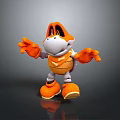 Turtle Cartoon Turtle Snapping Turtle Chickbill Turtle Reptile Cold Blooded Animal Reptile Class 3d model