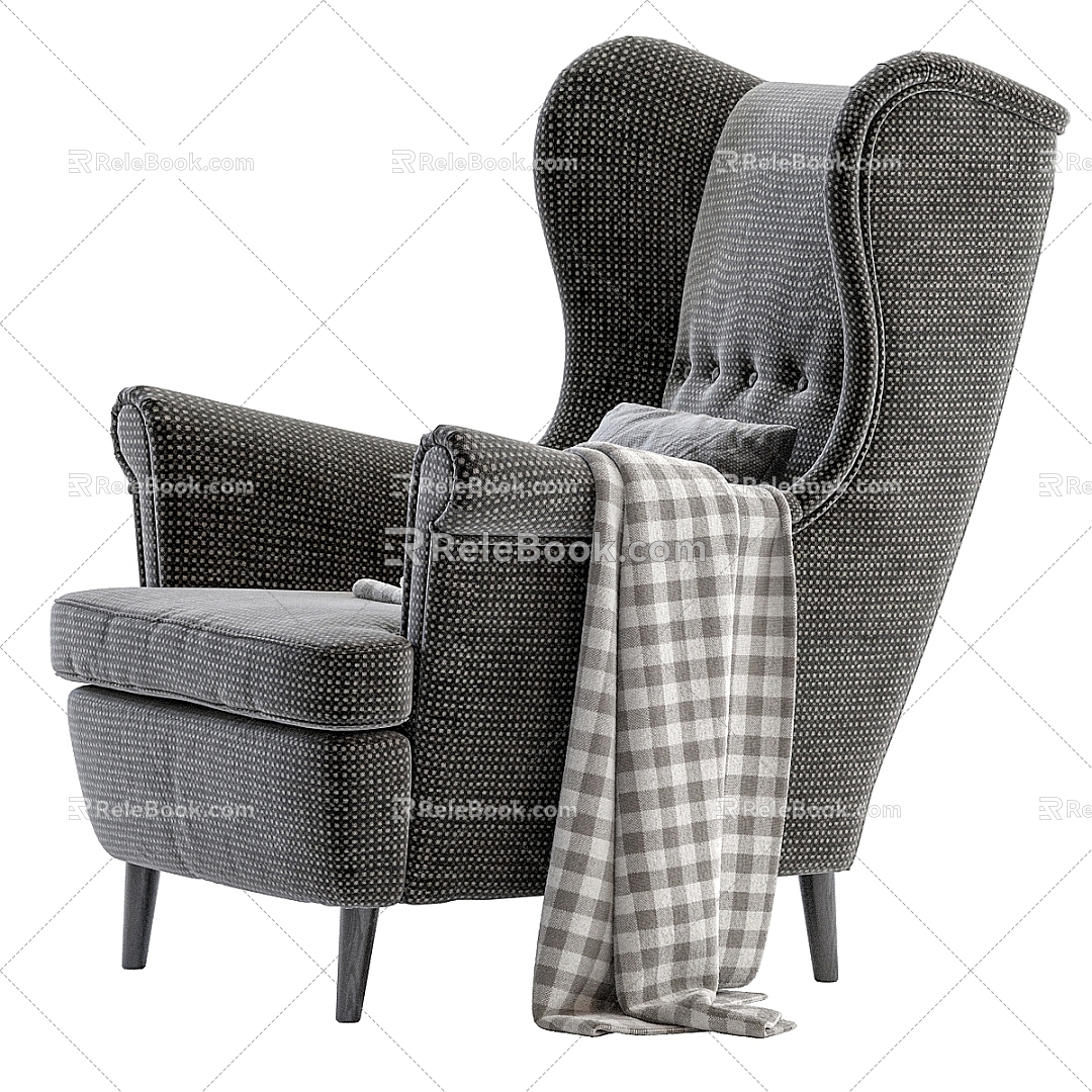 modern armchair 3d model