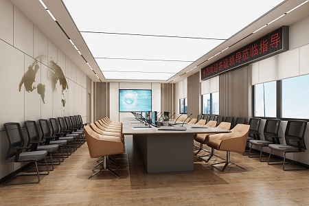 Conference Room 3d model