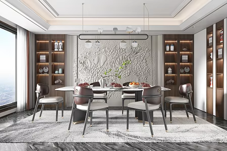 New Chinese Restaurant 3d model