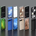 Google Mobile Phone Mobile Phone Smart Phone Folding Mobile Phone Curved Screen Phone Tablet Pixel8 3d model