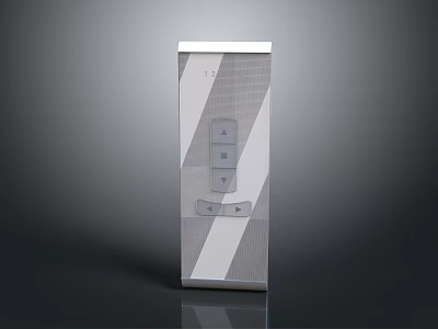 Sleek Modern TV with Ultra Slim Design High Definition Display and Smart Features 3d model