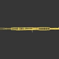 Classic AK Style Assault Rifle Featuring Wooden Stock Metal Magazine And Barrel