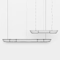 Modern Wooden And White Pendant Lights Hanging In Minimalist Interior Design
