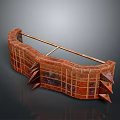 Crossbow Mechanical Crossbow Shift Bow and Arrow Shoot Far Equipment Weapons High-tech Crossbow 3d model
