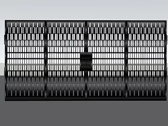 Modern Gate 3d model