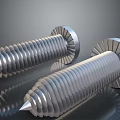 High Quality Industrial Metal Screws With Threaded Design And Gear Shaped Head